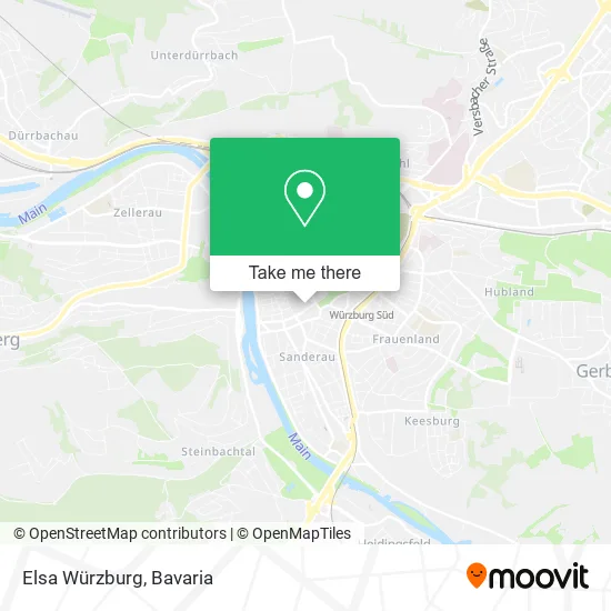 Карта Elsa Würzburg