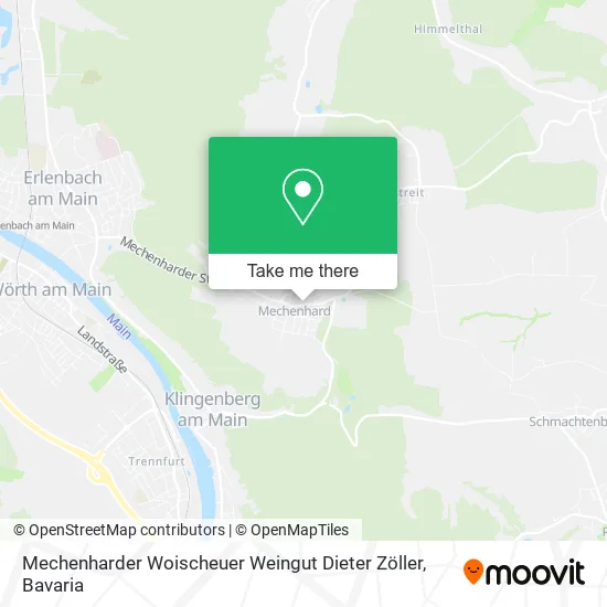 Карта Mechenharder Woischeuer Weingut Dieter Zöller