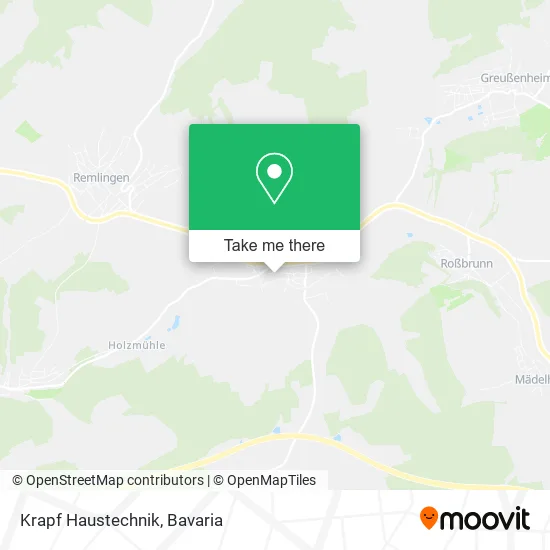 Карта Krapf Haustechnik