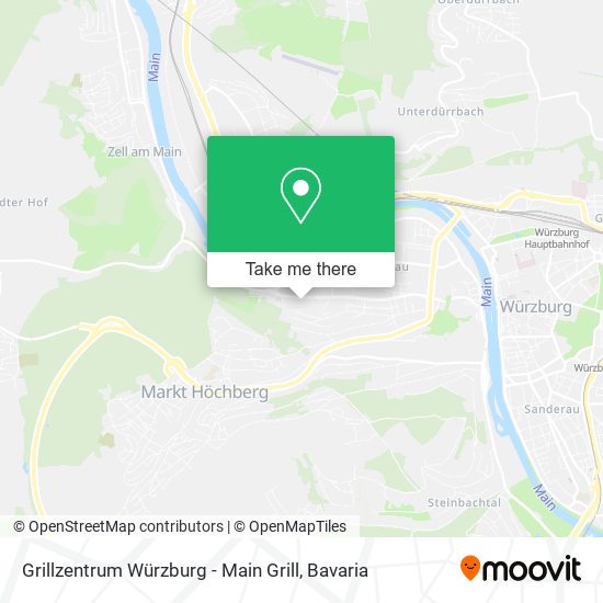 Grillzentrum Würzburg - Main Grill map