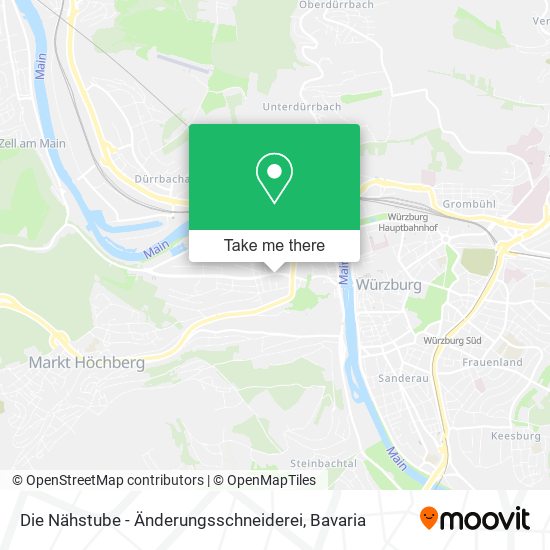 Die Nähstube - Änderungsschneiderei map