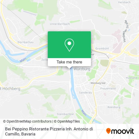 Bei Peppino Ristorante Pizzeria Inh. Antonio di Camillo map