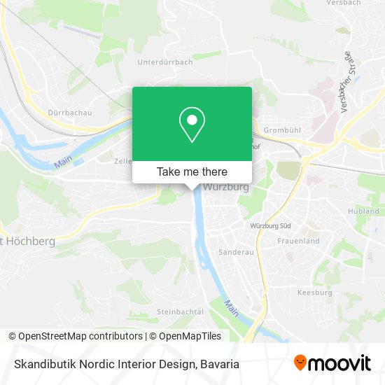 Skandibutik Nordic Interior Design map