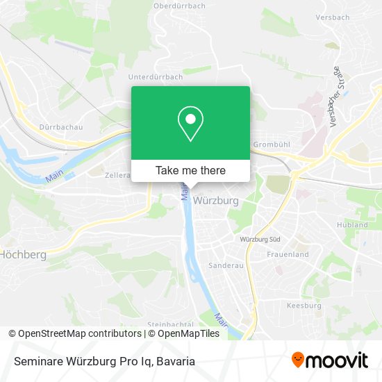 Seminare Würzburg Pro Iq map
