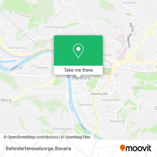 Карта Behindertenseelsorge