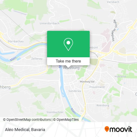 Aléo Medical map