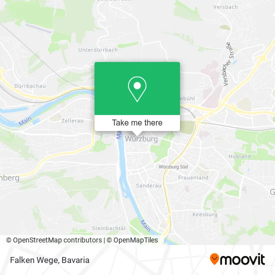 Карта Falken Wege