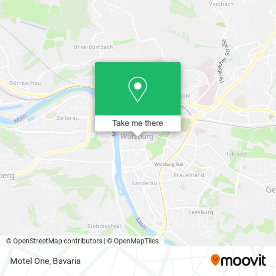 Motel One map