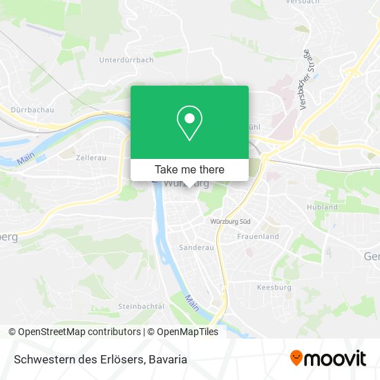 Schwestern des Erlösers map