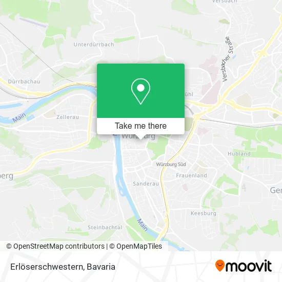 Карта Erlöserschwestern