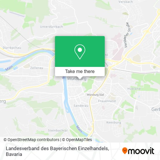 Landesverband des Bayerischen Einzelhandels map