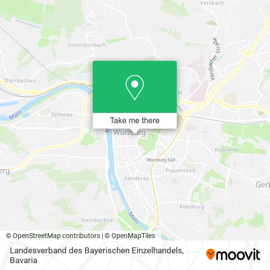 Landesverband des Bayerischen Einzelhandels map
