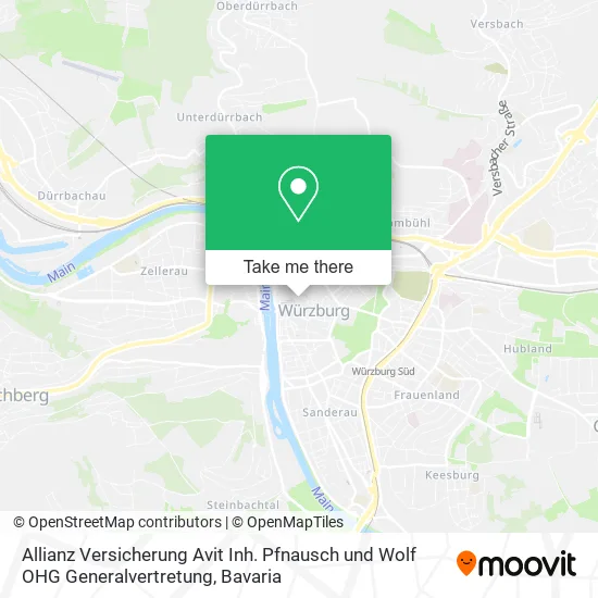 Карта Allianz Versicherung Avit Inh. Pfnausch und Wolf OHG Generalvertretung