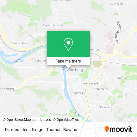 Dr. med. dent. Gregor Thomas map