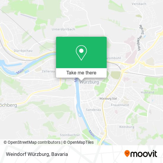 Weindorf Würzburg map