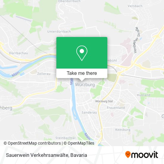 Карта Sauerwein Verkehrsanwälte