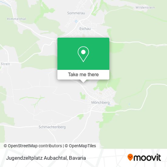 Jugendzeltplatz Aubachtal map