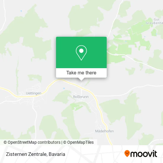 Карта Zisternen Zentrale