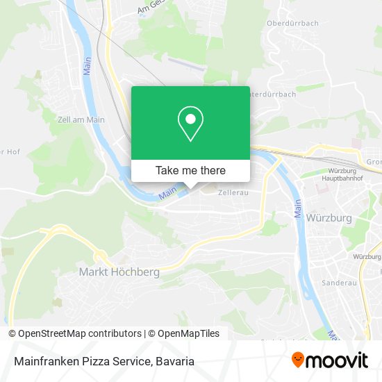 Карта Mainfranken Pizza Service
