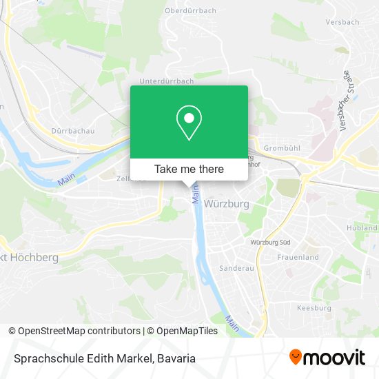 Sprachschule Edith Markel map