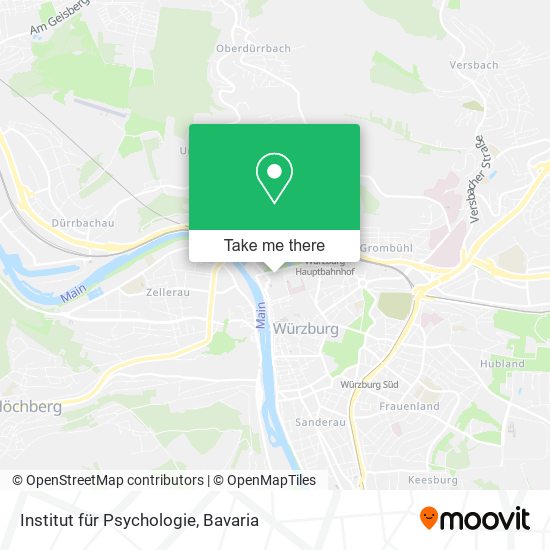 Institut für Psychologie map