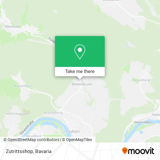 Карта Zutrittsshop