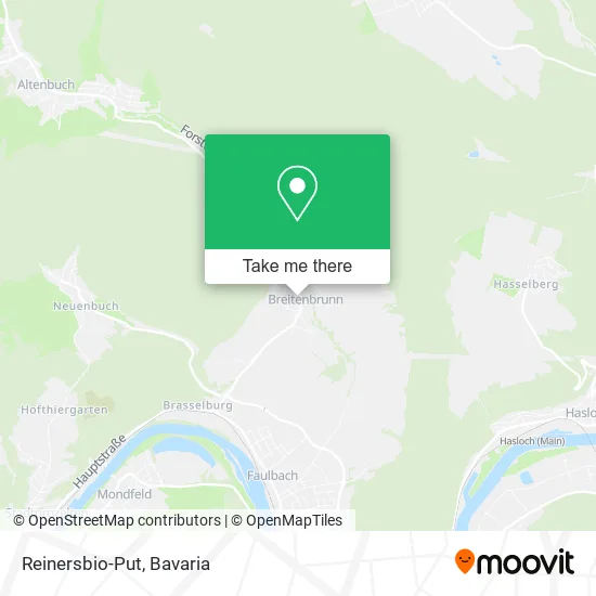 Карта Reinersbio-Put