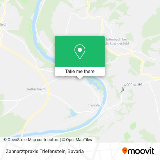 Карта Zahnarztpraxis Triefenstein