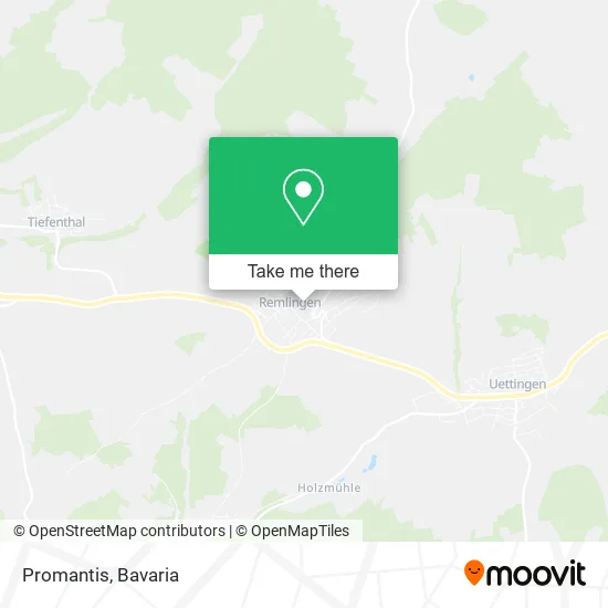 Promantis map