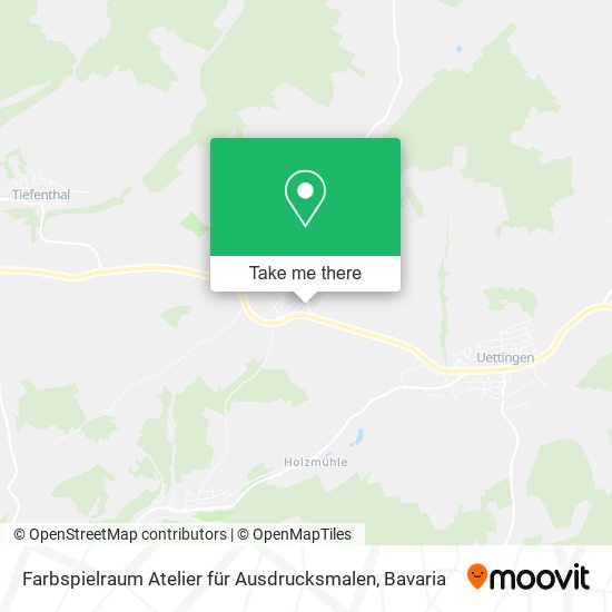 Farbspielraum Atelier für Ausdrucksmalen map