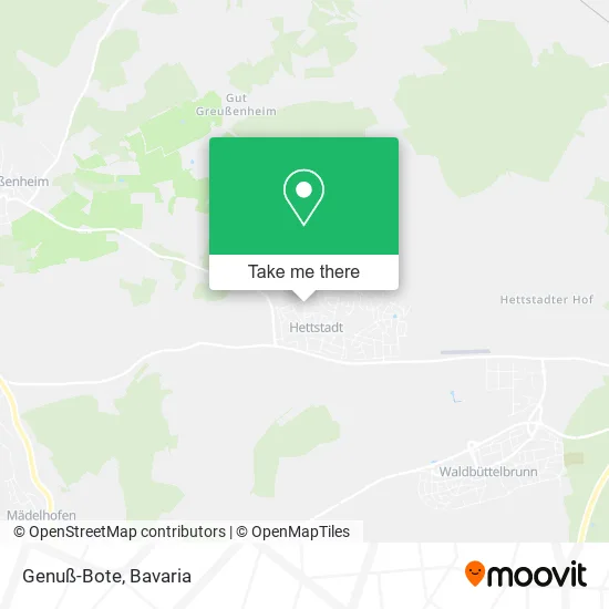 Genuß-Bote map