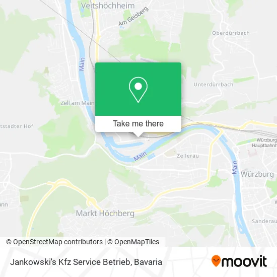 Карта Jankowski's Kfz Service Betrieb