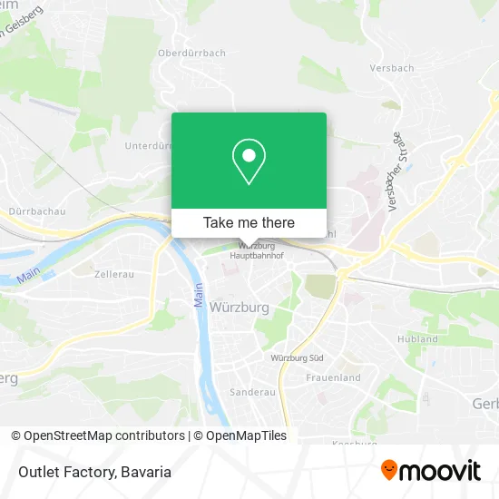 Карта Outlet Factory
