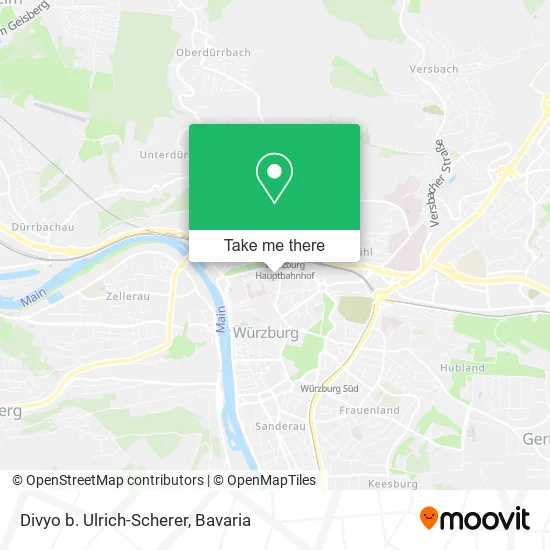 Карта Divyo b. Ulrich-Scherer