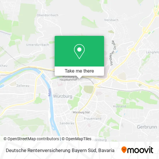 Deutsche Rentenversicherung Bayern Süd map