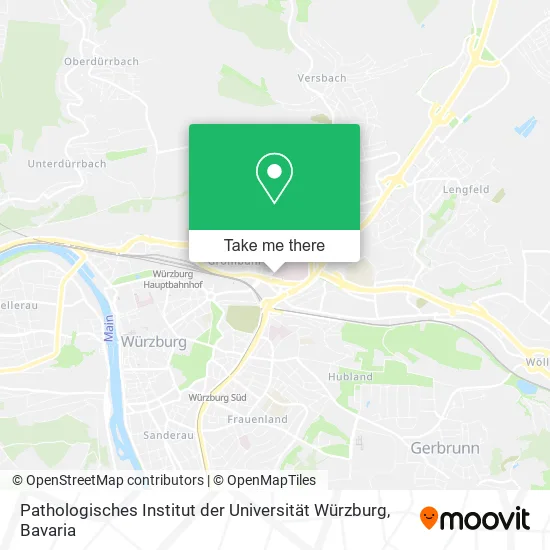 Карта Pathologisches Institut der Universität Würzburg
