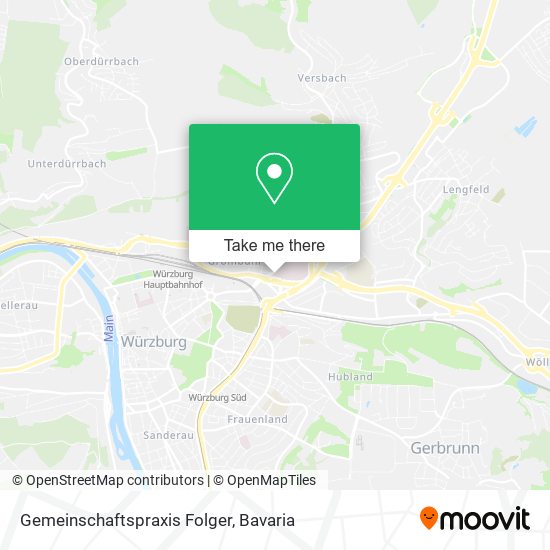 Gemeinschaftspraxis Folger map