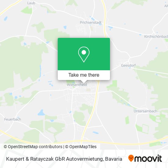 Kaupert & Ratayczak GbR Autovermietung map