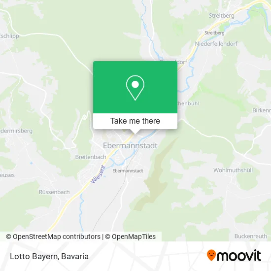 Карта Lotto Bayern