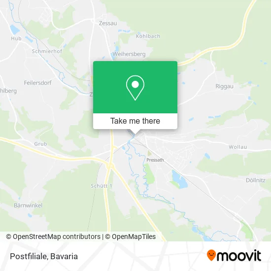 Карта Postfiliale