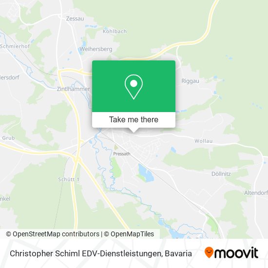 Christopher Schiml EDV-Dienstleistungen map