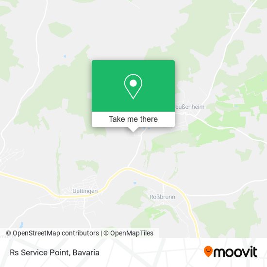 Карта Rs Service Point