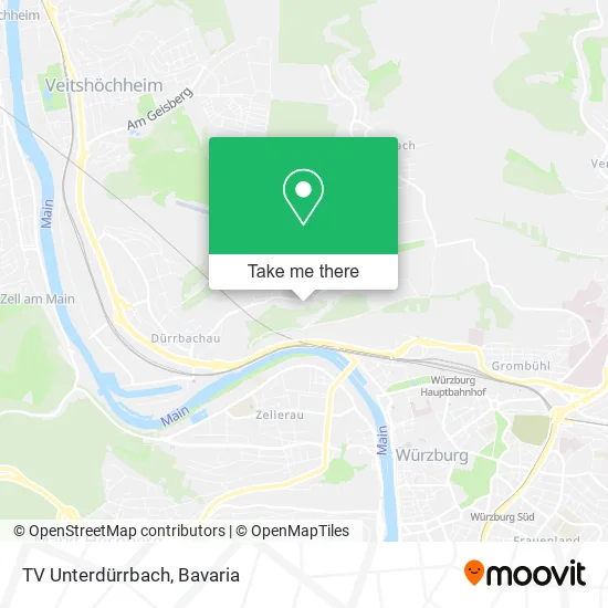 Карта TV Unterdürrbach
