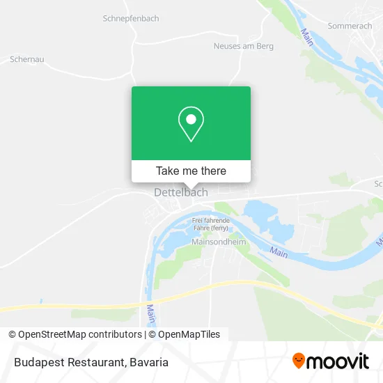 Карта Budapest Restaurant
