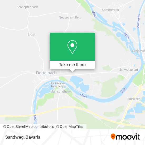 Карта Sandweg