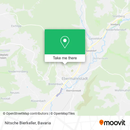 Карта Nitsche Bierkeller