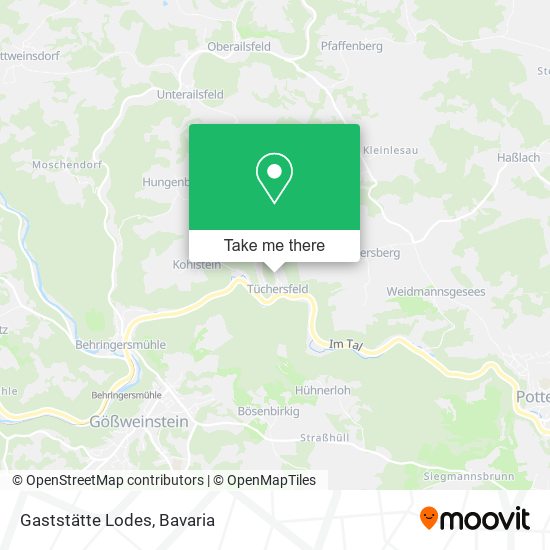 Карта Gaststätte Lodes
