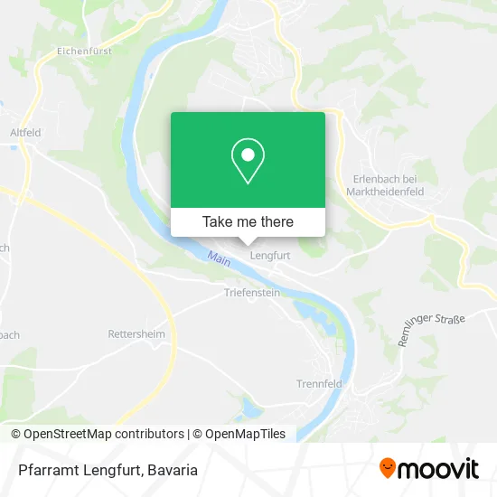 Карта Pfarramt Lengfurt