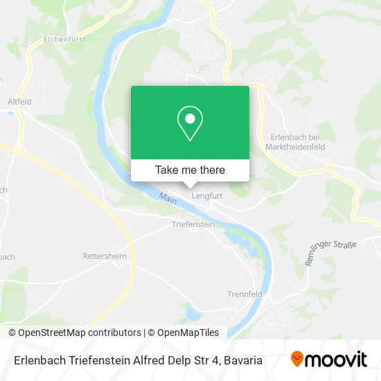 Карта Erlenbach Triefenstein Alfred Delp Str 4