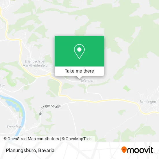Карта Planungsbüro